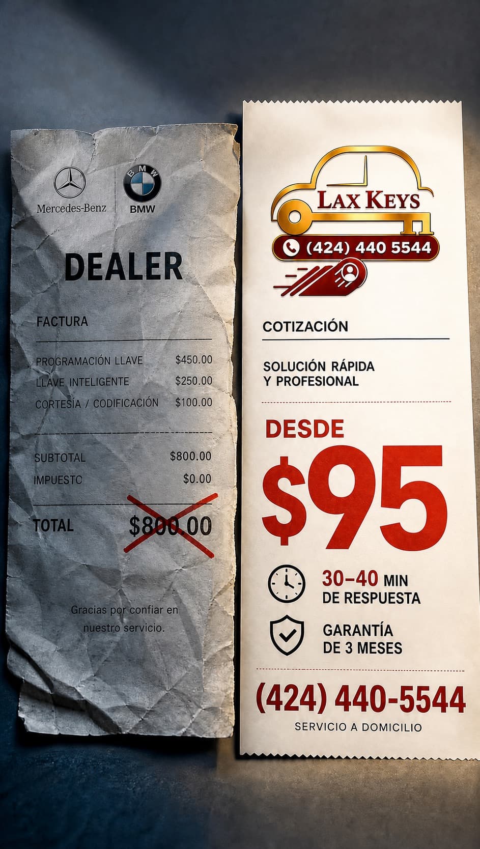 LAX Keys mobile car key service